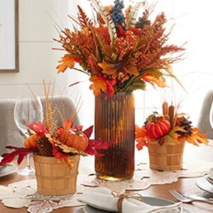Fall Baskets & Containers